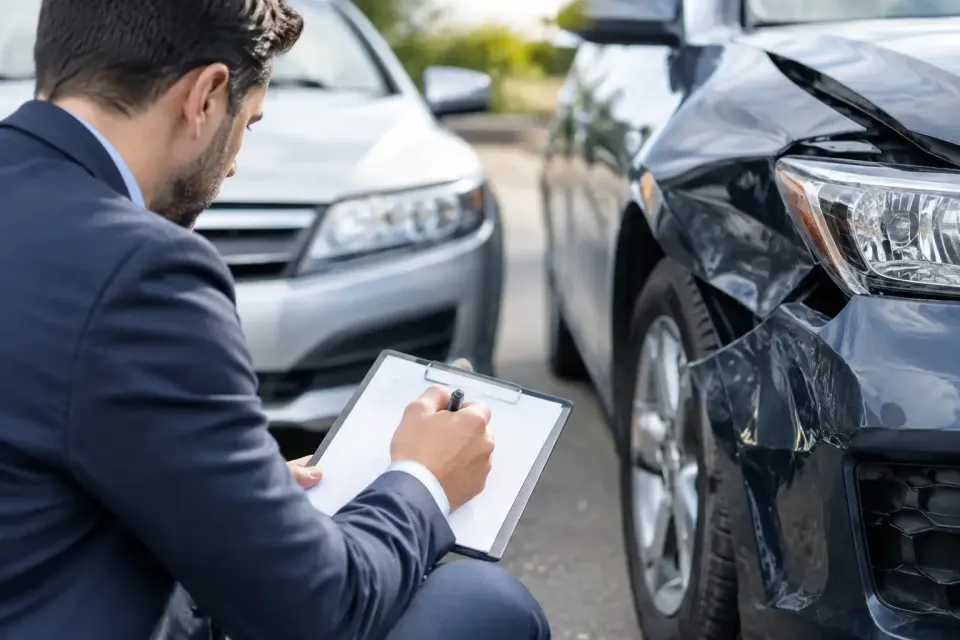 Kostenvoranschlag oder Gutachten bei Unfall? – Symbolbild (KI-generiert)